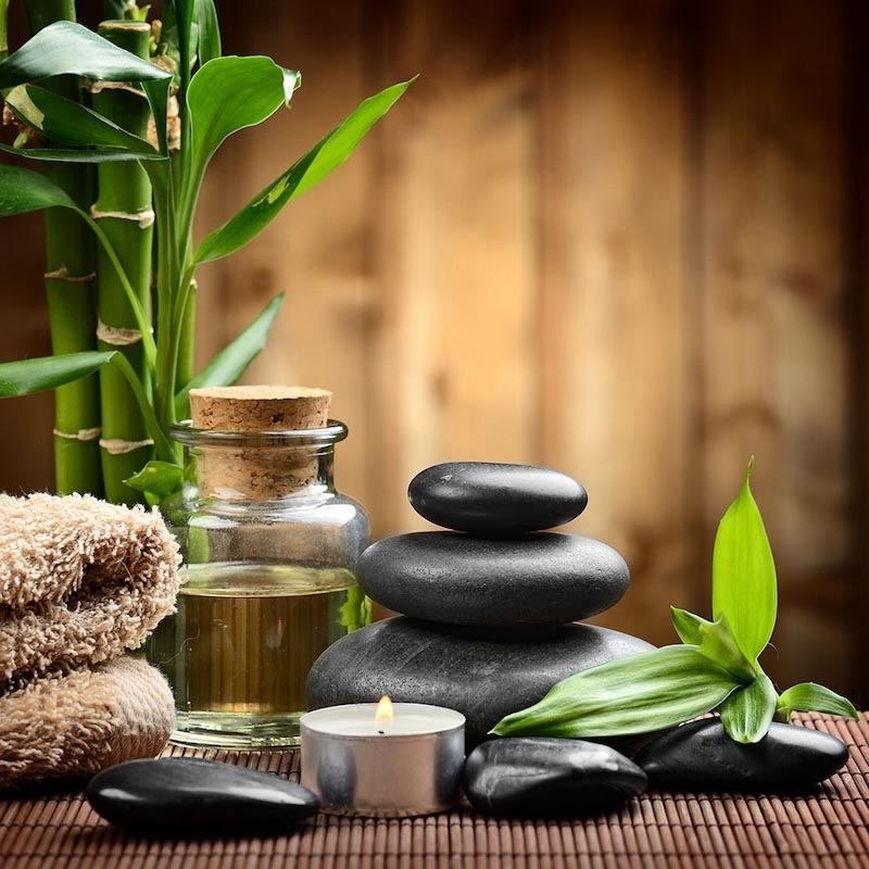 Salle de Massage Fitness 2 wallpaper mural