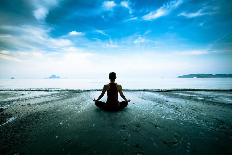 Routine de Yoga wallpaper mural