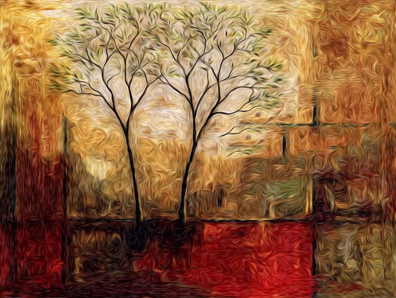 Automne wallpaper mural