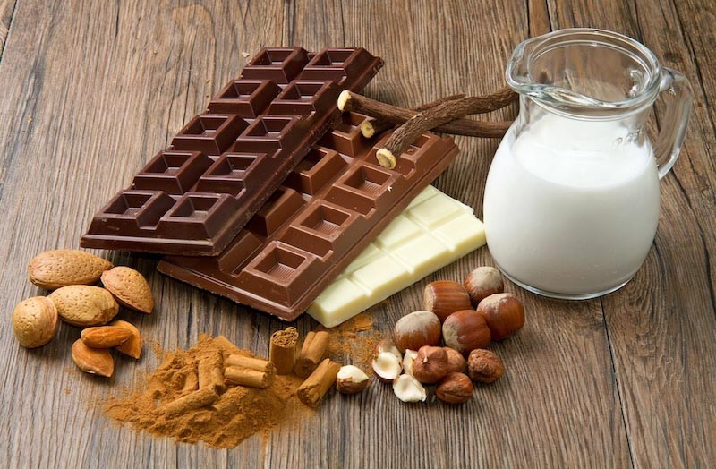 Lait au Chocolat wallpaper mural