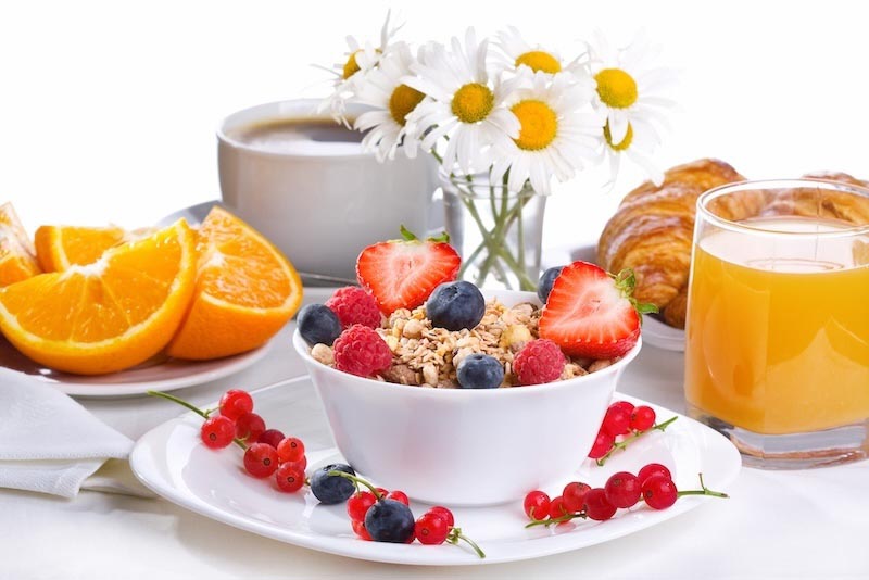 Petit-Déjeuner Sain wallpaper mural