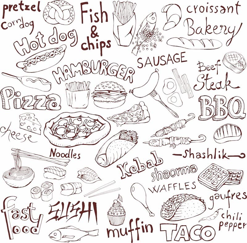 Restauration Rapide wallpaper mural