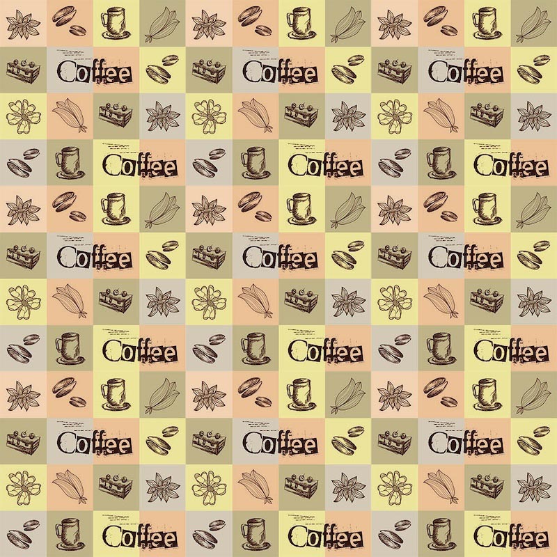 Gâteau Café Harmonie wallpaper mural