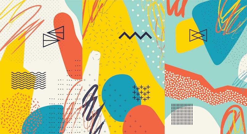 Formes Harmonieuses wallpaper mural