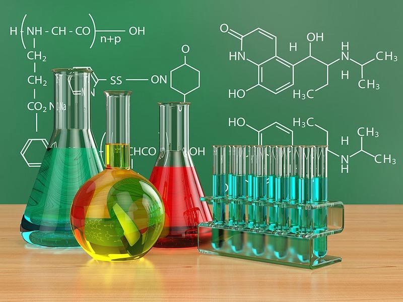 Chimie wallpaper mural