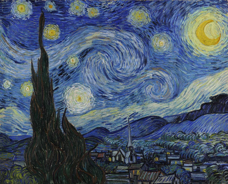 Nuit Étoilée wallpaper mural