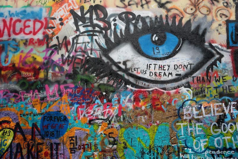 Dans Mes Yeux wallpaper mural
