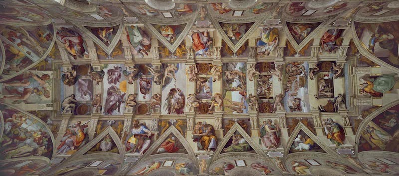 Chapelle Sixtine wallpaper mural