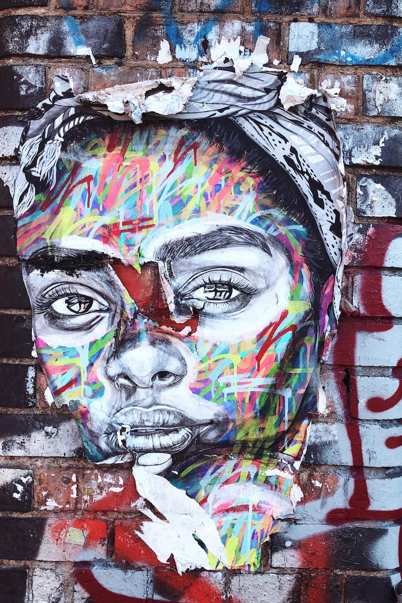 Graffiti sur le Mur de Berlin wallpaper mural