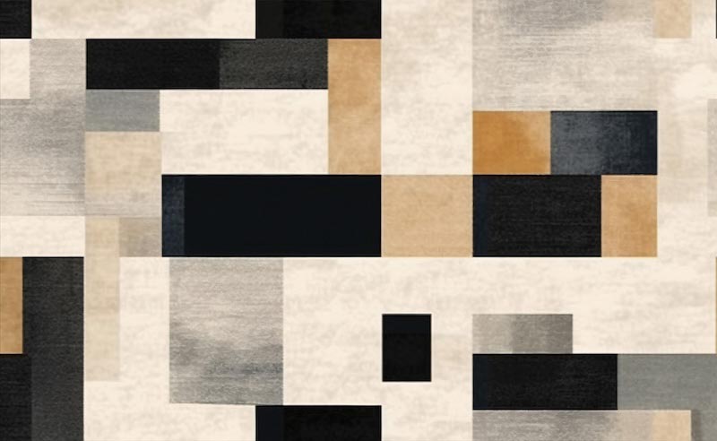 Blocs modernes - Art abstrait wallpaper mural