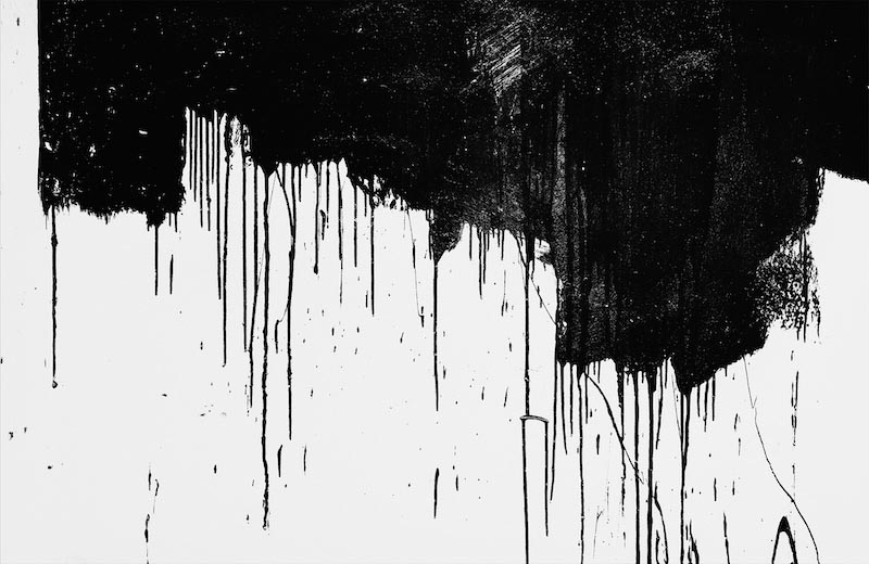 Encre dégoulinante - Art abstrait wallpaper mural