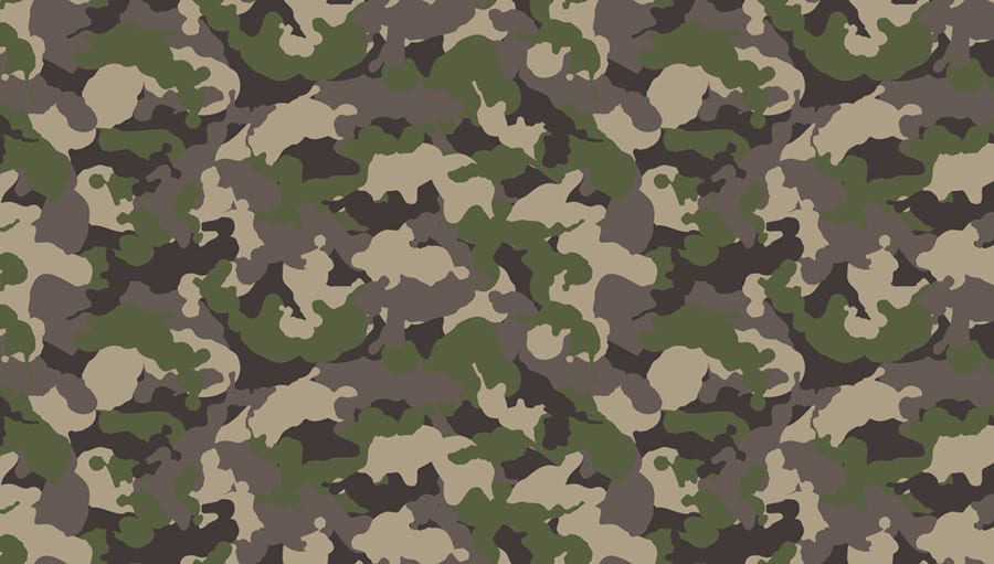 Motif Camouflage wallpaper mural
