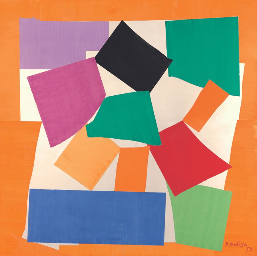Henri Matisse L'escargot wallpaper mural