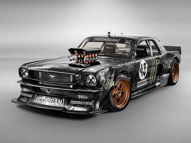 Modèle de Voiture Ford Mustang 1965 wallpaper mural