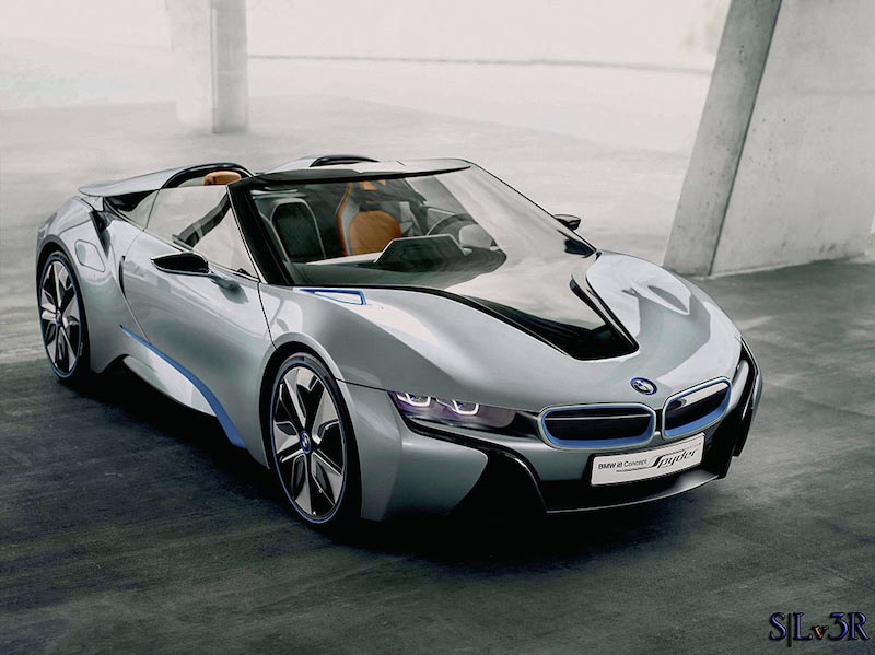 Voiture Hybride Bmw I8 wallpaper mural