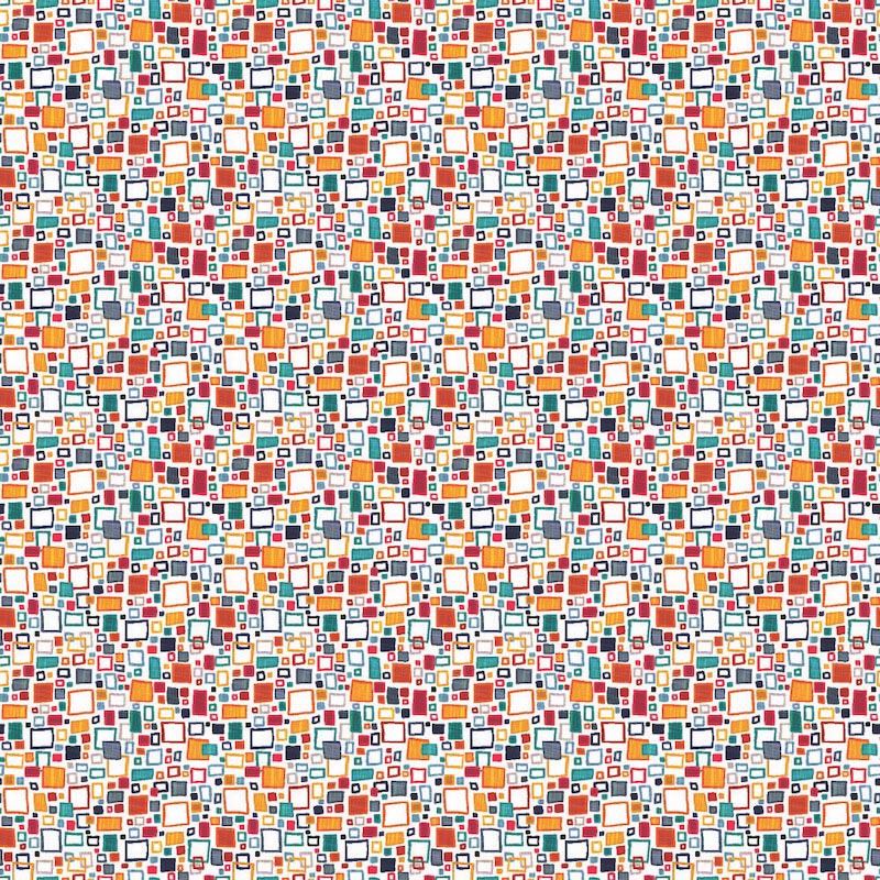 Quadrilatères Colorés wallpaper mural