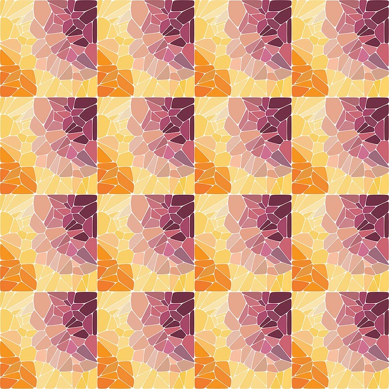 Mosaïque - Papier Peint Mural wallpaper mural