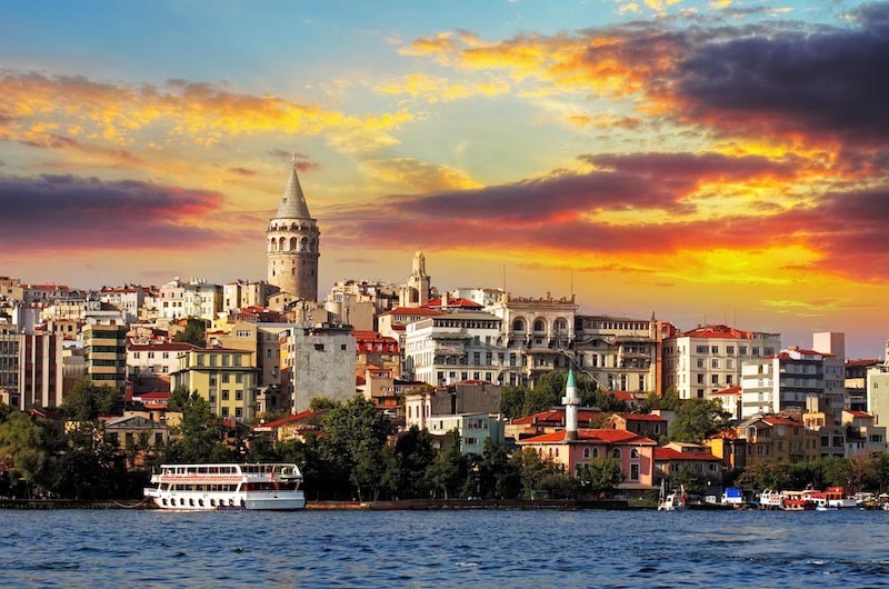 Très Belle Galata wallpaper mural