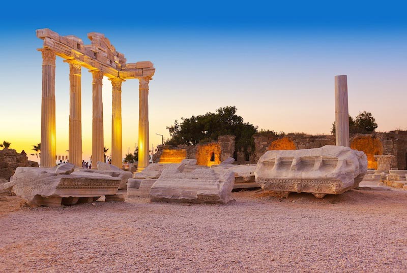 Ruines de Manavgat Antalya wallpaper mural