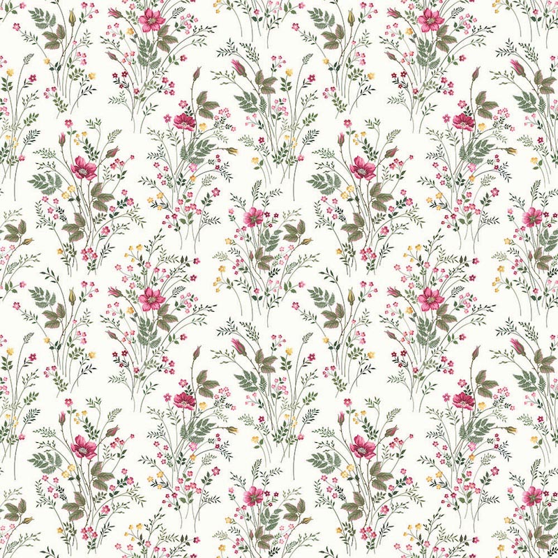 Bouquets wallpaper mural