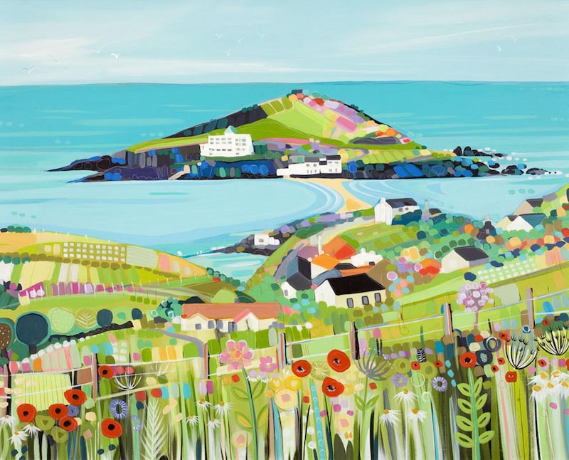 Île des Couleurs wallpaper mural