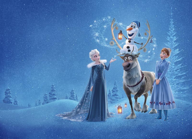 Elsa wallpaper mural