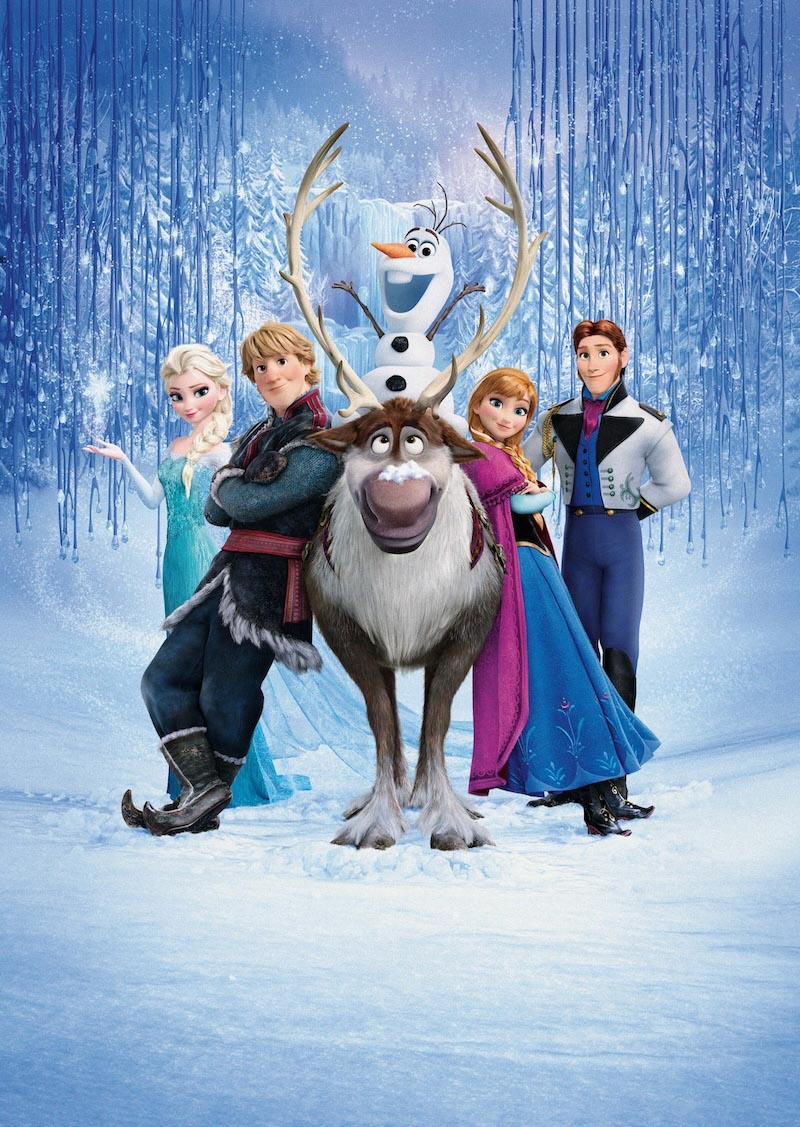 Affiche Elsa wallpaper mural