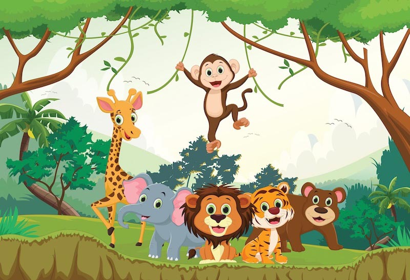Petits Amis wallpaper mural