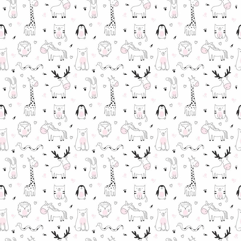 Les Animaux Sont Nos Amis wallpaper mural