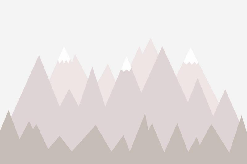 Collines Calmes et Belles wallpaper mural