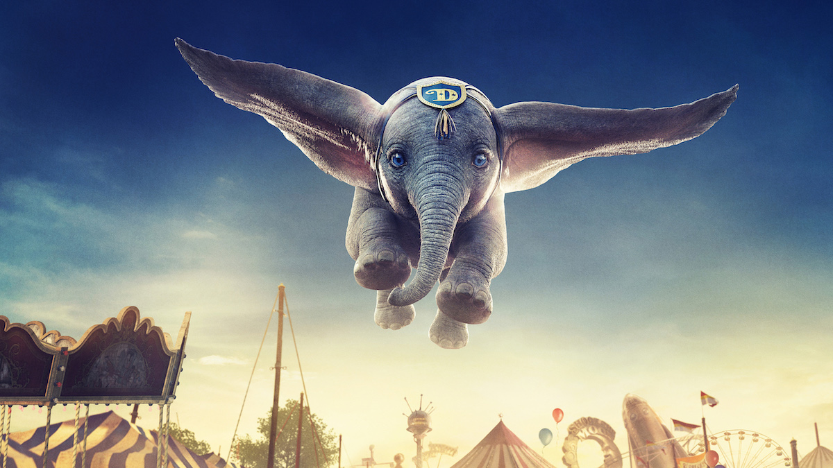 Éléphant Dumbo wallpaper mural