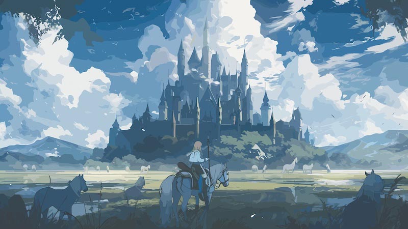 Odyssée d'aventure animée wallpaper mural