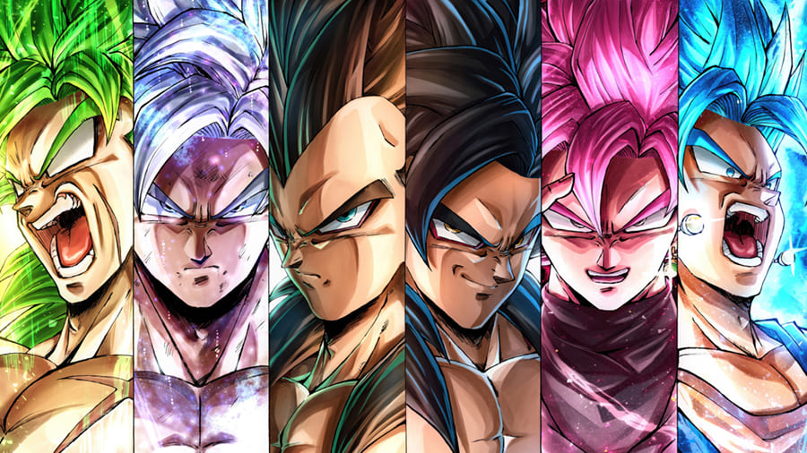 Dragon Ball Transformation wallpaper mural