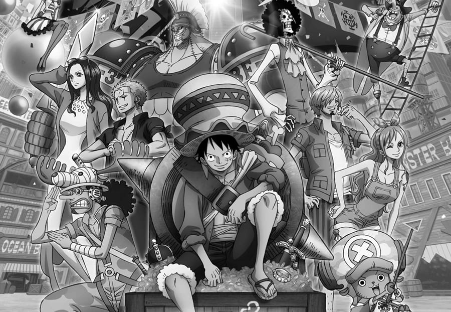 One Piece wallpaper mural