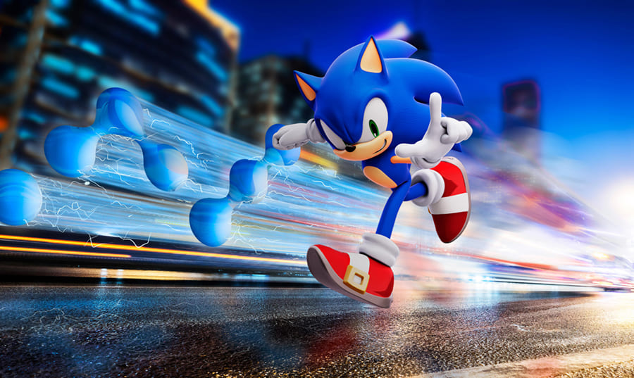 Monde de Sonic wallpaper mural