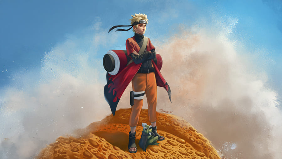 Naruto wallpaper mural