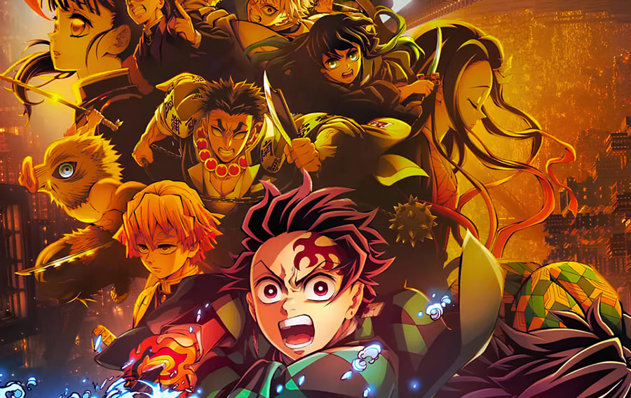Demon Slayer wallpaper mural