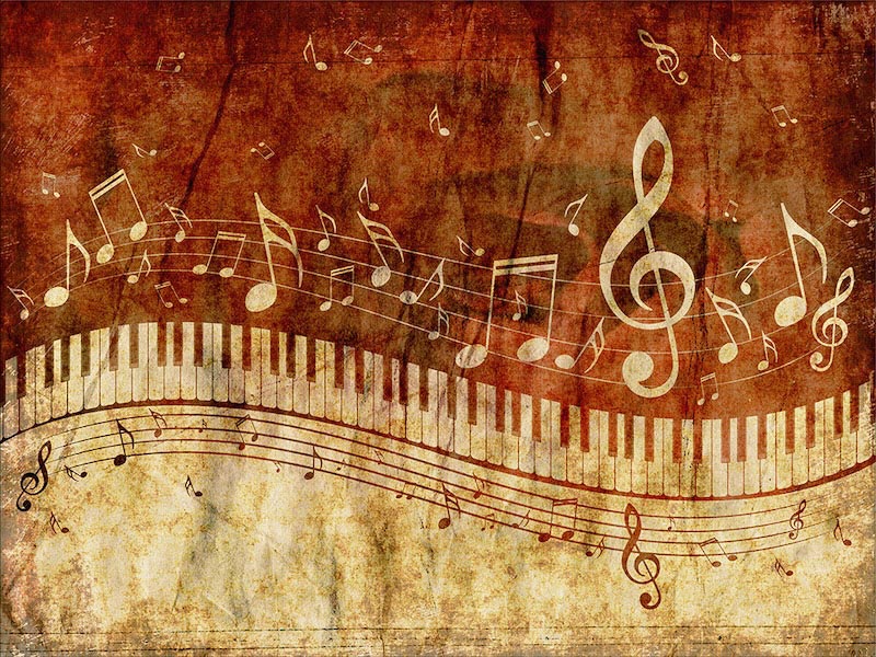 Amour pour la Musique wallpaper mural