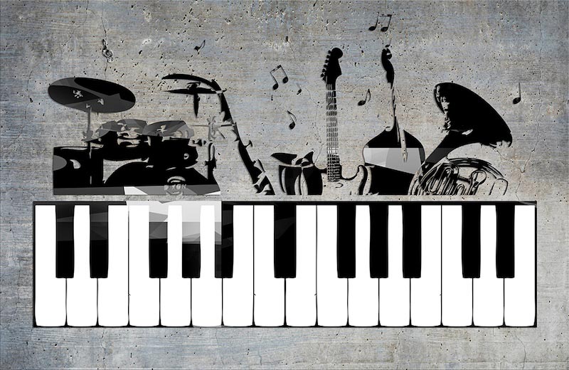 Archives d’Enregistrements Musicaux wallpaper mural