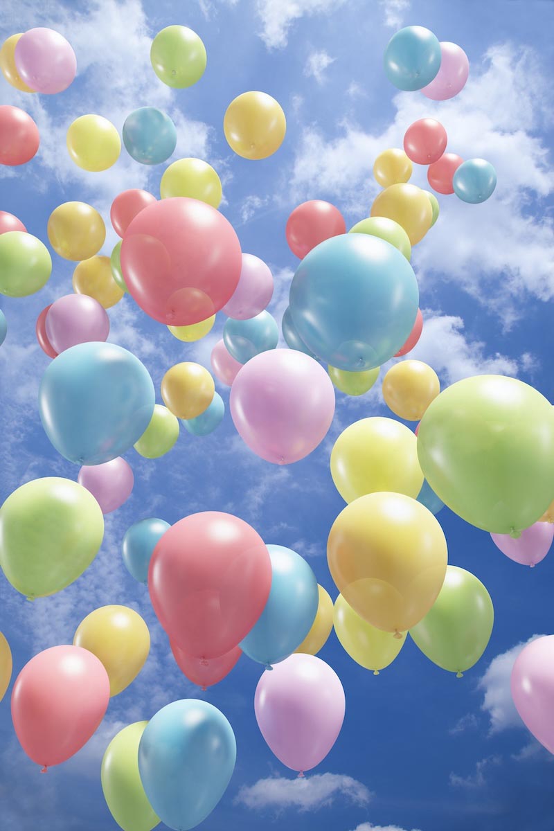 Ballons Volants wallpaper mural