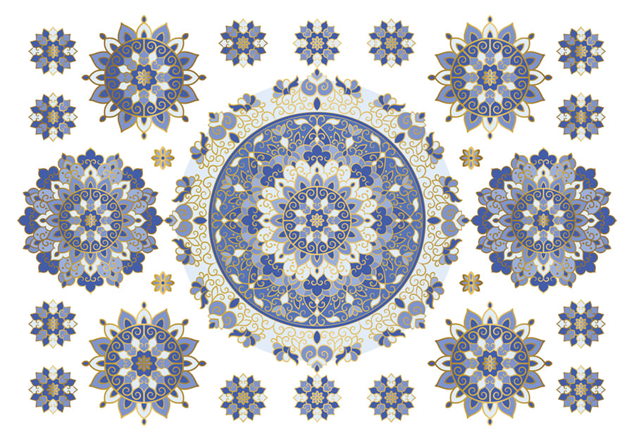 Mandala wallpaper mural