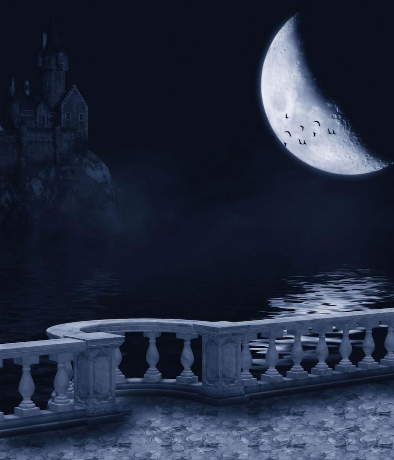 Château Sombre wallpaper mural