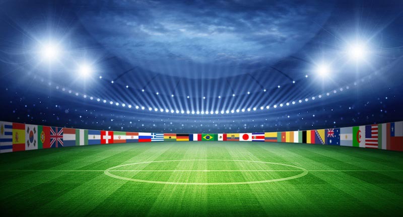 Stade de Football wallpaper mural