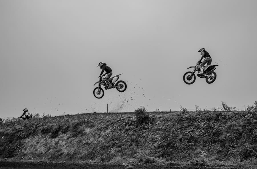 Pilote De Motocross wallpaper mural