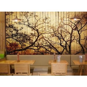 Art sur Mur en Bois