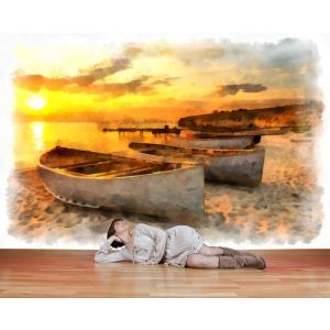 Paysage Marin Aquarelle