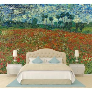 Champ de Coquelicots Vincent Van Gogh