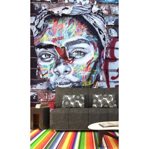 Graffiti sur le Mur de Berlin
