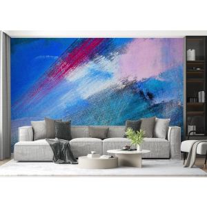 Coup de pinceau vif - Art abstrait