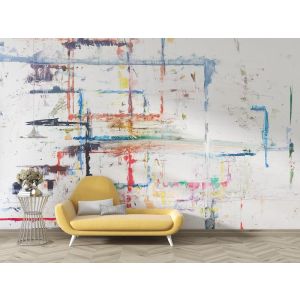Lignes de grille subtiles - Art abstrait